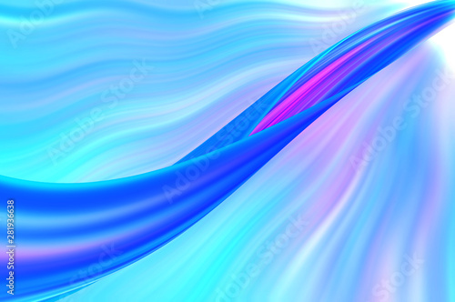 Abstract colorful background with smooth lines