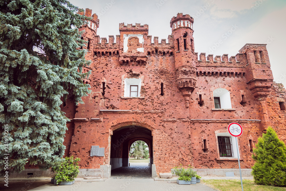 Gate in Brest Fort