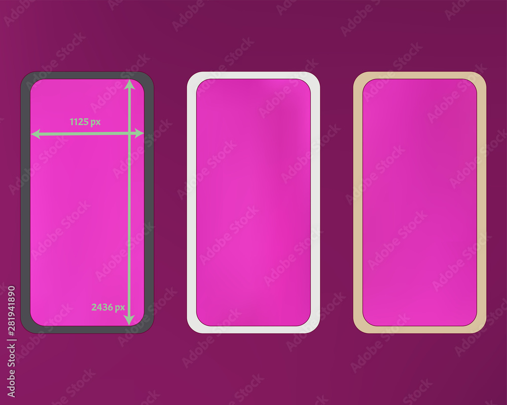 Mesh, magenta colored phone backgrounds kit. Mesh, magenta colored phone backgrounds kit.
