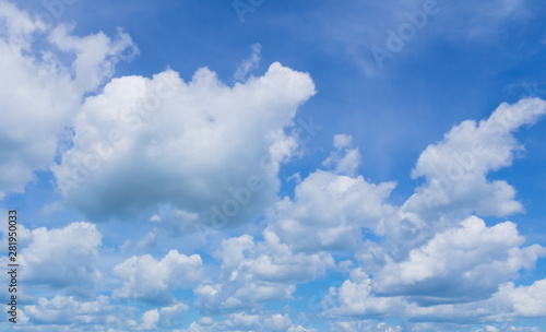 Nature. The clouds in the sky.