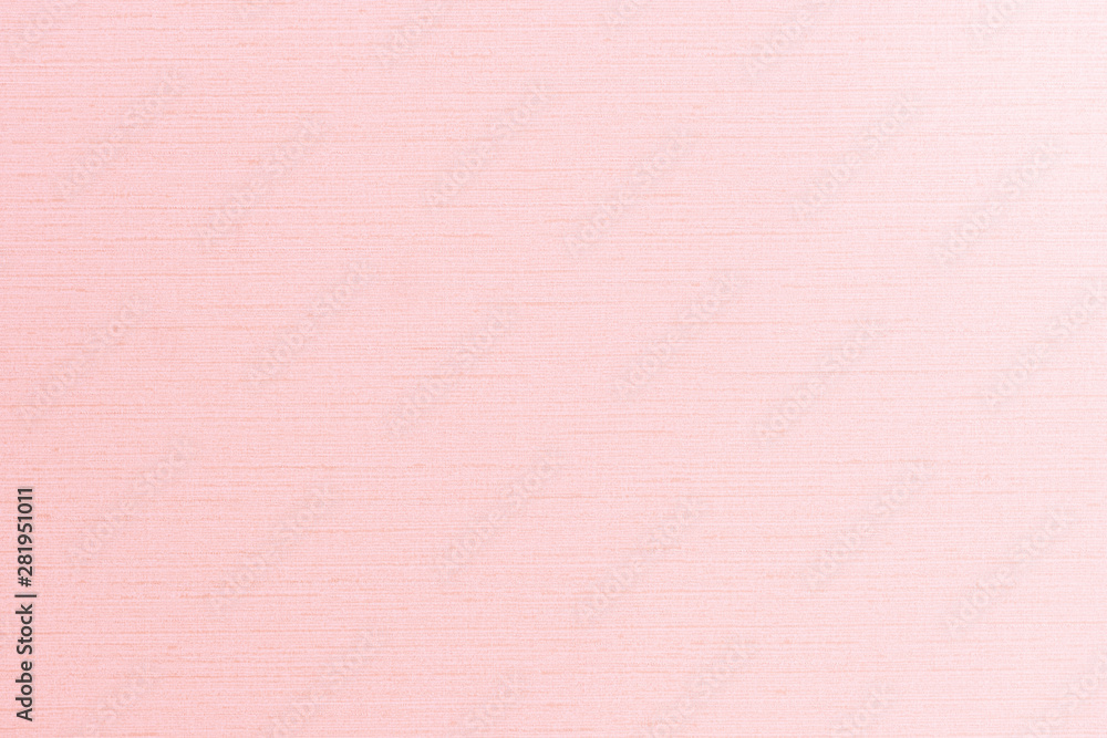 Fototapeta premium Pink background silk cotton fabric wallpaper texture pattern in light pastel rose color