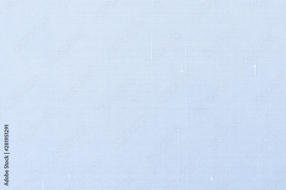 Fototapeta premium Cotton silk blended fabric wall paper texture background in pastel white pale teal periwinkle blue color