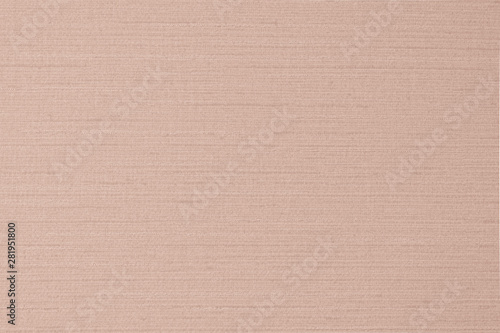 Cotton silk fabric wallpaper texture pattern background in red brown color tone