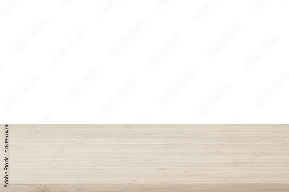 Wood table top texture in sepia cream color isolated on white background. Wood table top texture in sepia cream color isolated on white background.