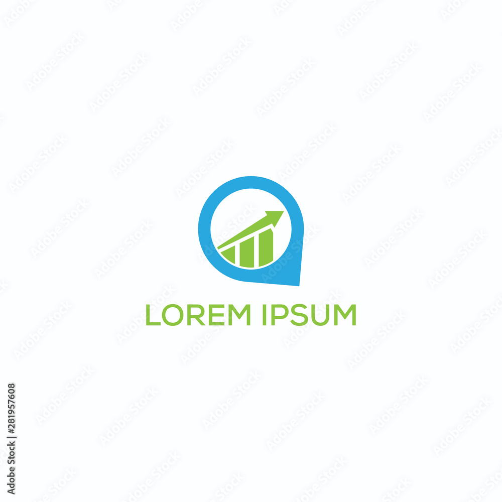 business growth logo design for use any purpose business growth logo design for use any purpose