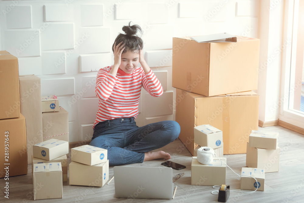 woman moving into new home woman moving into new home
