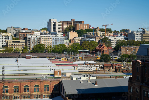 Canvas Print Central Station in Sydney, Australia.