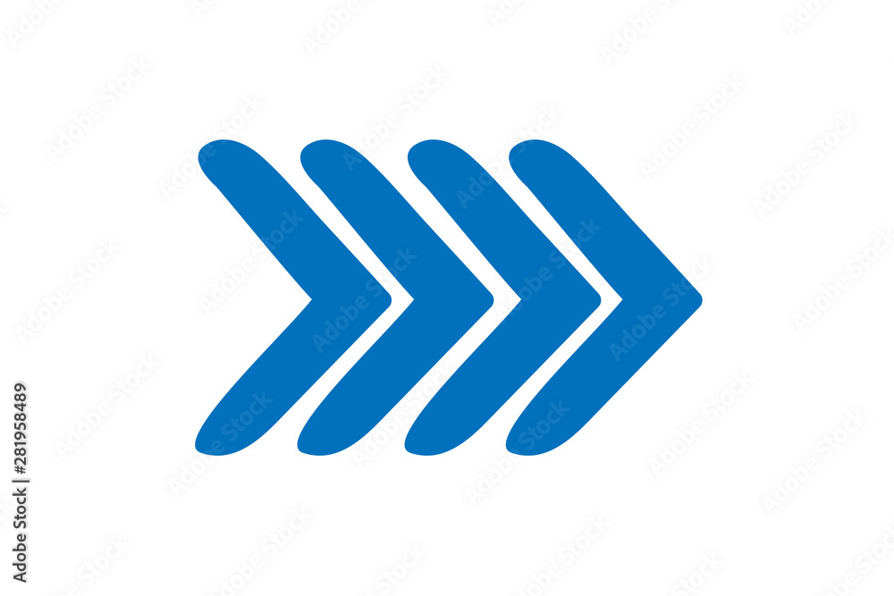 Modern hand draw right side arrow vector icon blue version,flat style isolated on white background. Arrow symbol for your web site design, logo, app, UI. Vector illustration, EPS10 Modern hand draw right side arrow vector icon blue version,flat style isolated on white background. Arrow symbol for your web site design, logo, app, UI. Vector illustration, EPS10