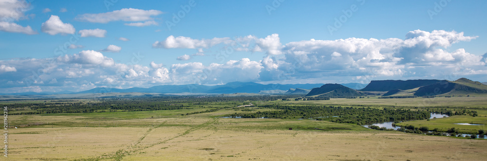 mountain landscape in Siberia