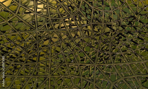 abstract green background.mesh structure .green glass.