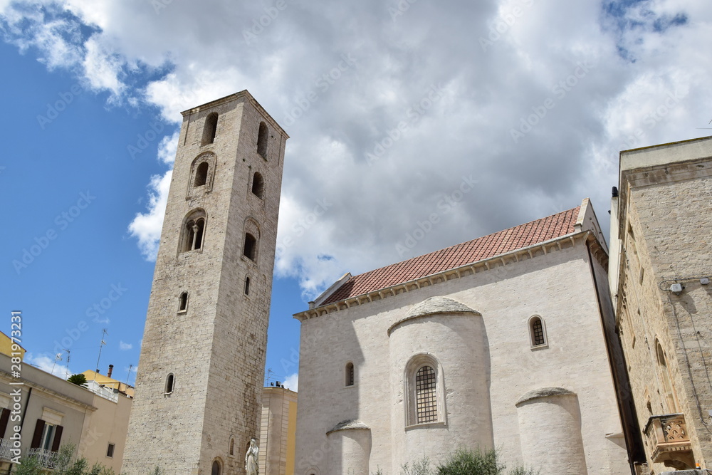 Clouds over the Cathedral in Ruvo di Puglia, Italy