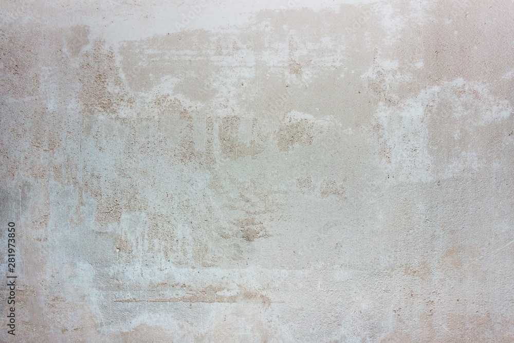 Structural plaster on wall Structural plaster on wall