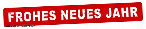Foto nlsb971 NewLongStampBanner nlsb - german banner (deutsch) - Frohes neues Jahr: S