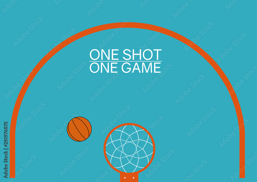 The most important shooting of the basketball match. One shot equal one game