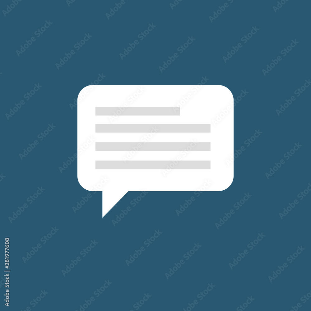 Fototapeta premium Conversation icon