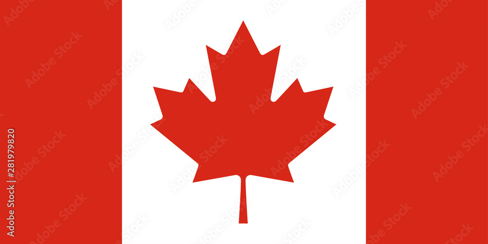 canada national flag red and white colors canada national flag red and white colors