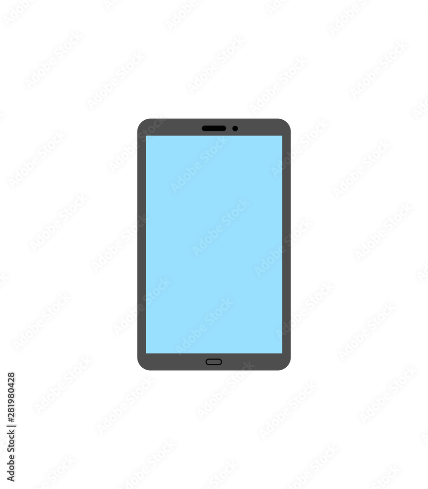 Smartphone or Cellular Phone or Tablet Icons in Vector Smartphone or Cellular Phone or Tablet Icons in Vector