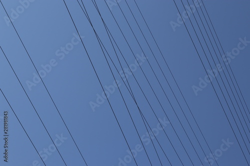 Fototapeta Naklejka Na Ścianę i Meble -  Wire in the countryside