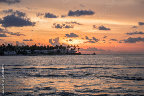 Beautiful sunset in Keywest. Miami, Florida © DOUGLAS