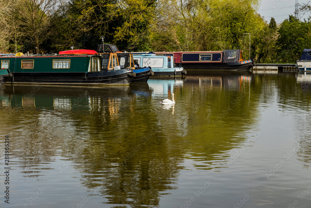 Kingswood Junction of Stratford and Grand Union Canal.Warwickshire. English Midlands, Warwickshire, England.UK Kingswood Junction of Stratford and Grand Union Canal.Warwickshire. English Midlands, Warwickshire, England.UK