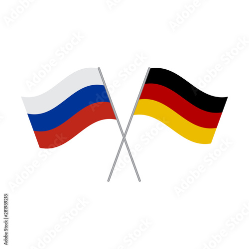 Russia and Germany flags vector isolated on white background Free Download Russia and Germany flags vector isolated on white background - GFXLoad