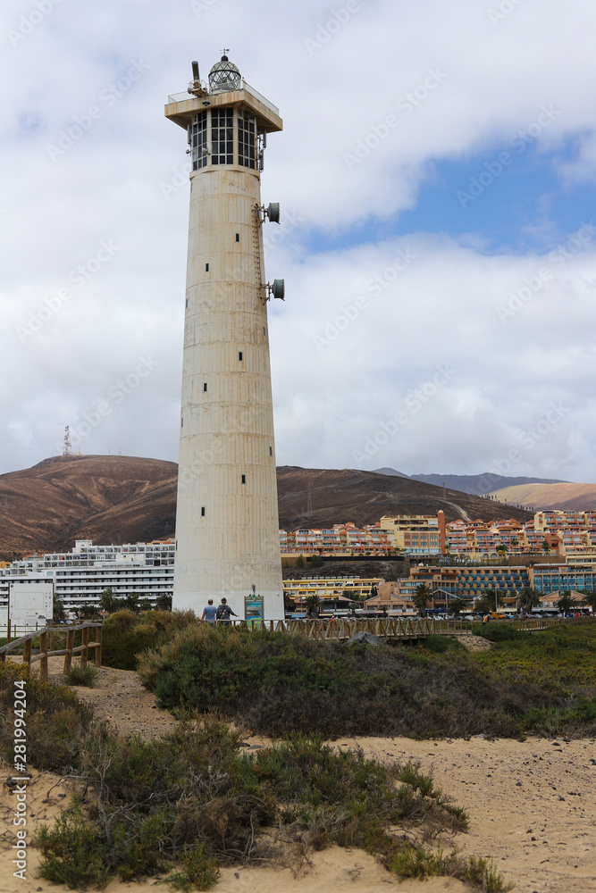 Leuchtturm Jandia Playa Esquinzo Morro Jable Beach Faro