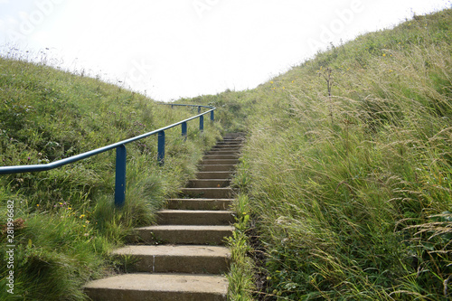 stairway from the beach