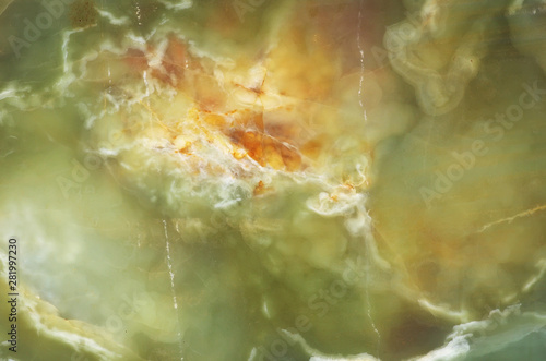 Quadro em tela rock of onyx marble, green texture