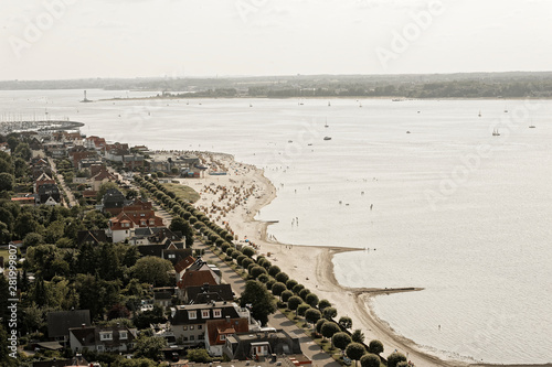 Laboe Strand im Kieler Förde,Ostsee. photo