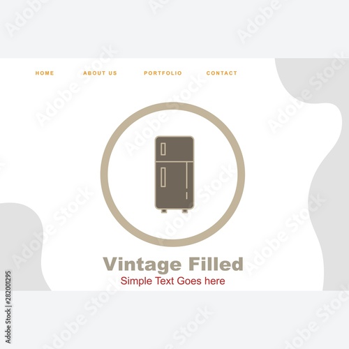 fridge icon for your project