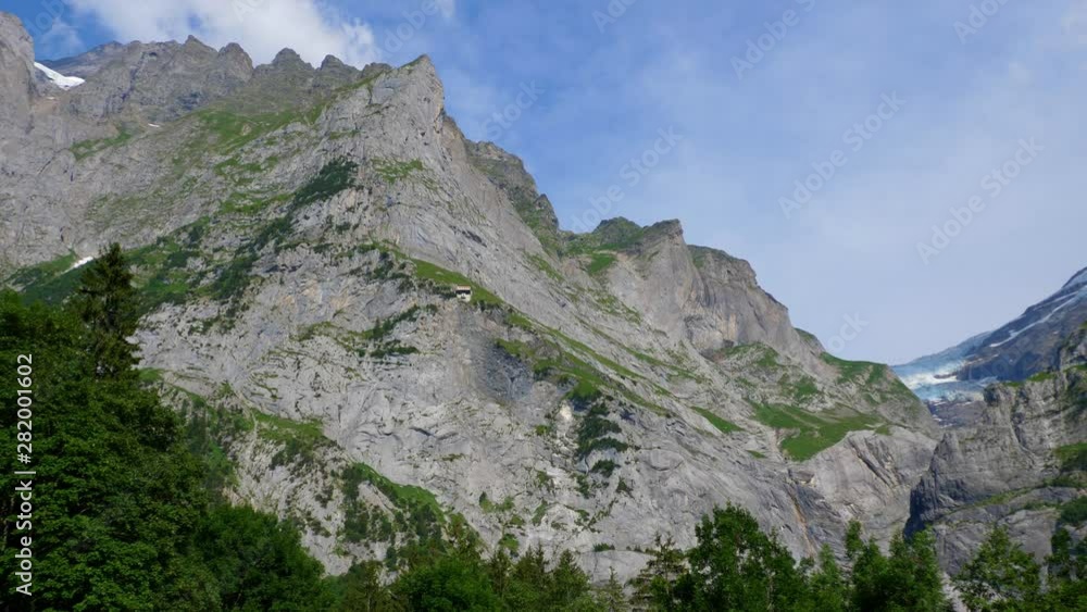 The huge mountains of the Swiss Alps - great nature of Switzerland The huge mountains of the Swiss Alps - great nature of Switzerland