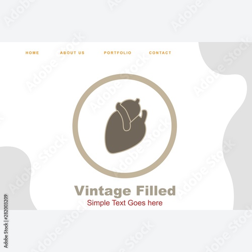 Heart icon for your project