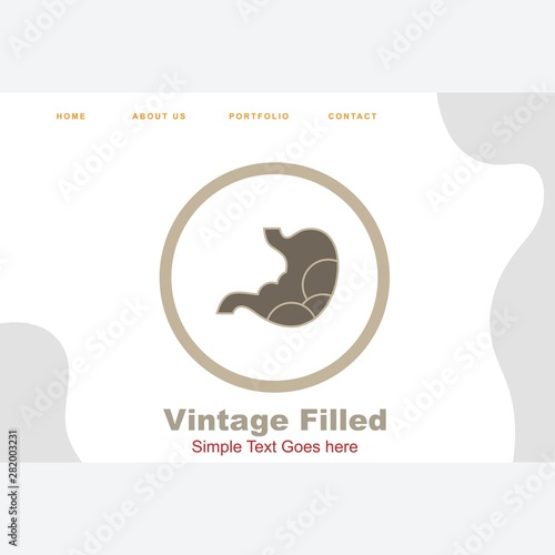 Stomach icon for your project