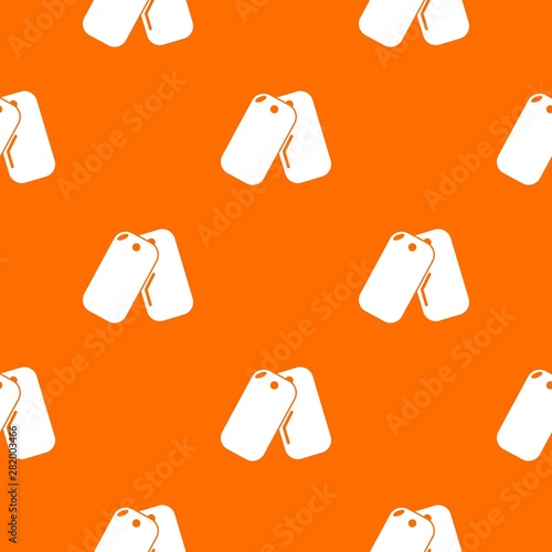 Paintball sport badge pattern vector orange for any web design best