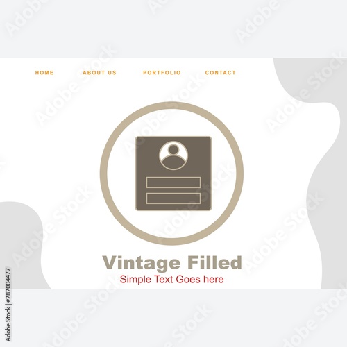 CV icon for your project