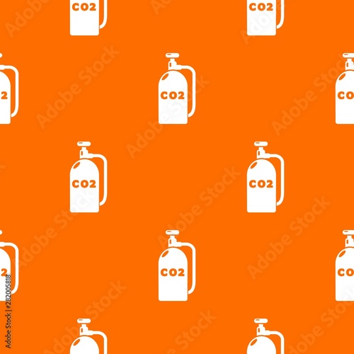 Paintball carbon dioxide canister pattern vector orange for any web design best photo