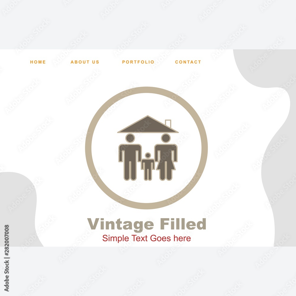 Family Home icon for your project Family Home icon for your project