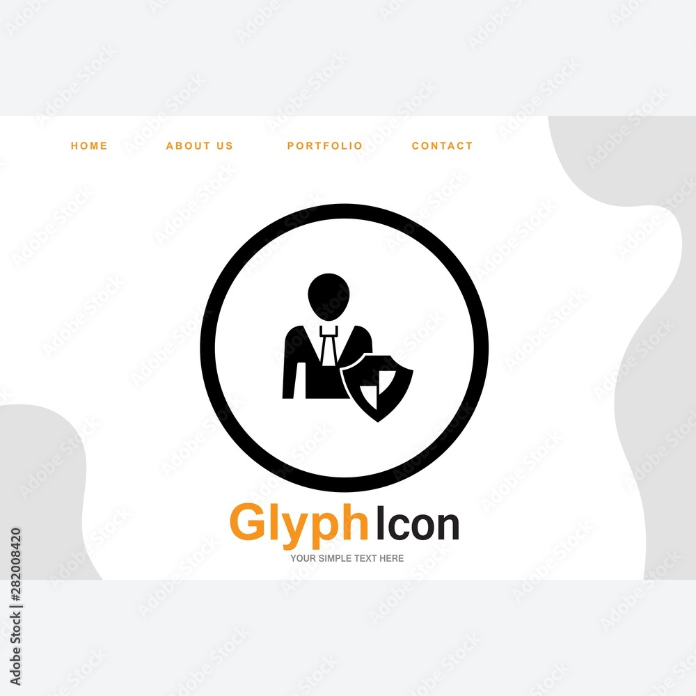 Business Protection icon for your project Business Protection icon for your project