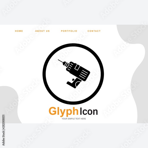 Drill icon for your project