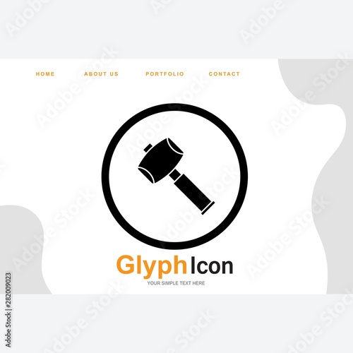 Sledgehammer icon for your project