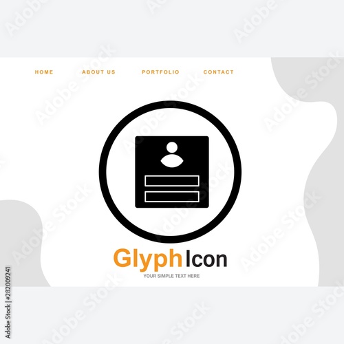 CV icon for your project