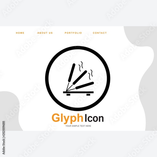  Joss Stick icon for your project