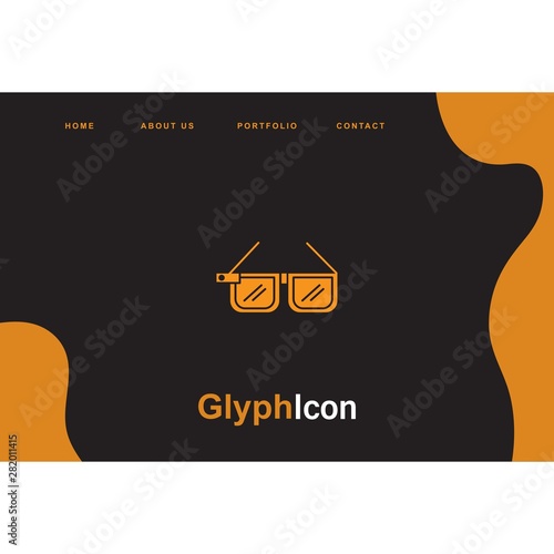 3d Glasses icon for your project