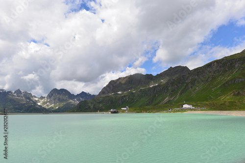 Silvretta-Stausee im Bundesland Vorarlberg photo