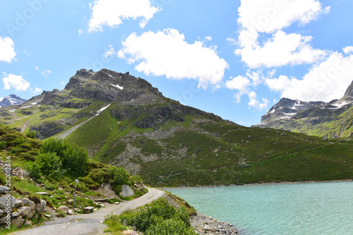 Silvretta-Stausee im Bundesland Vorarlberg