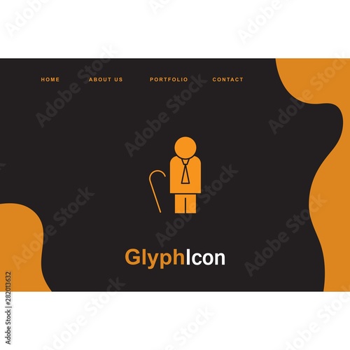 Retirement icon for your project