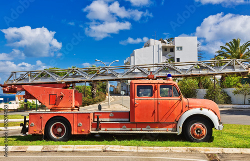 Historic fire truck