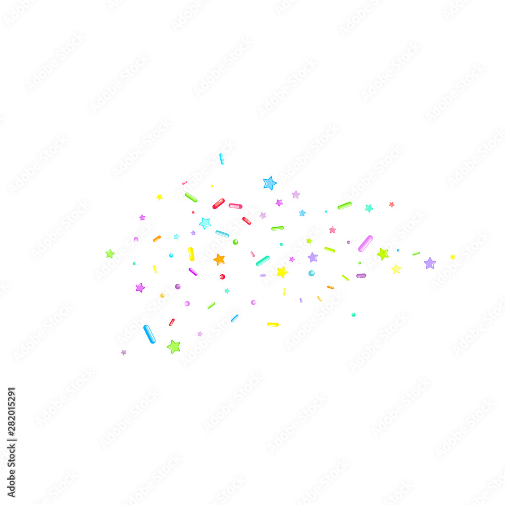 Naklejka premium sprinkles cupcakes vector fall