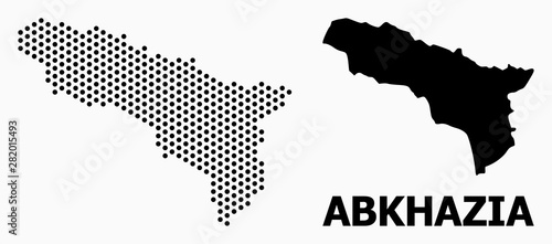 Pixel Pattern Map of Abkhazia