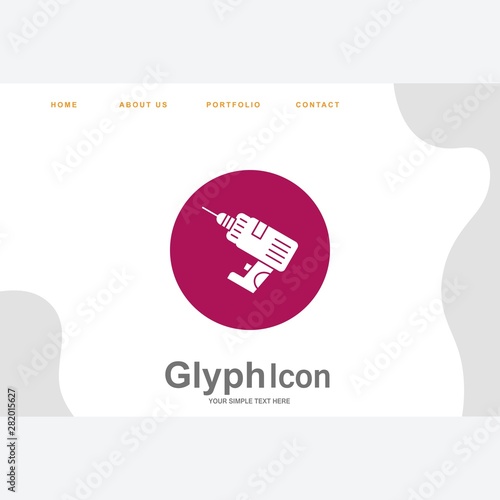Drill icon for your project